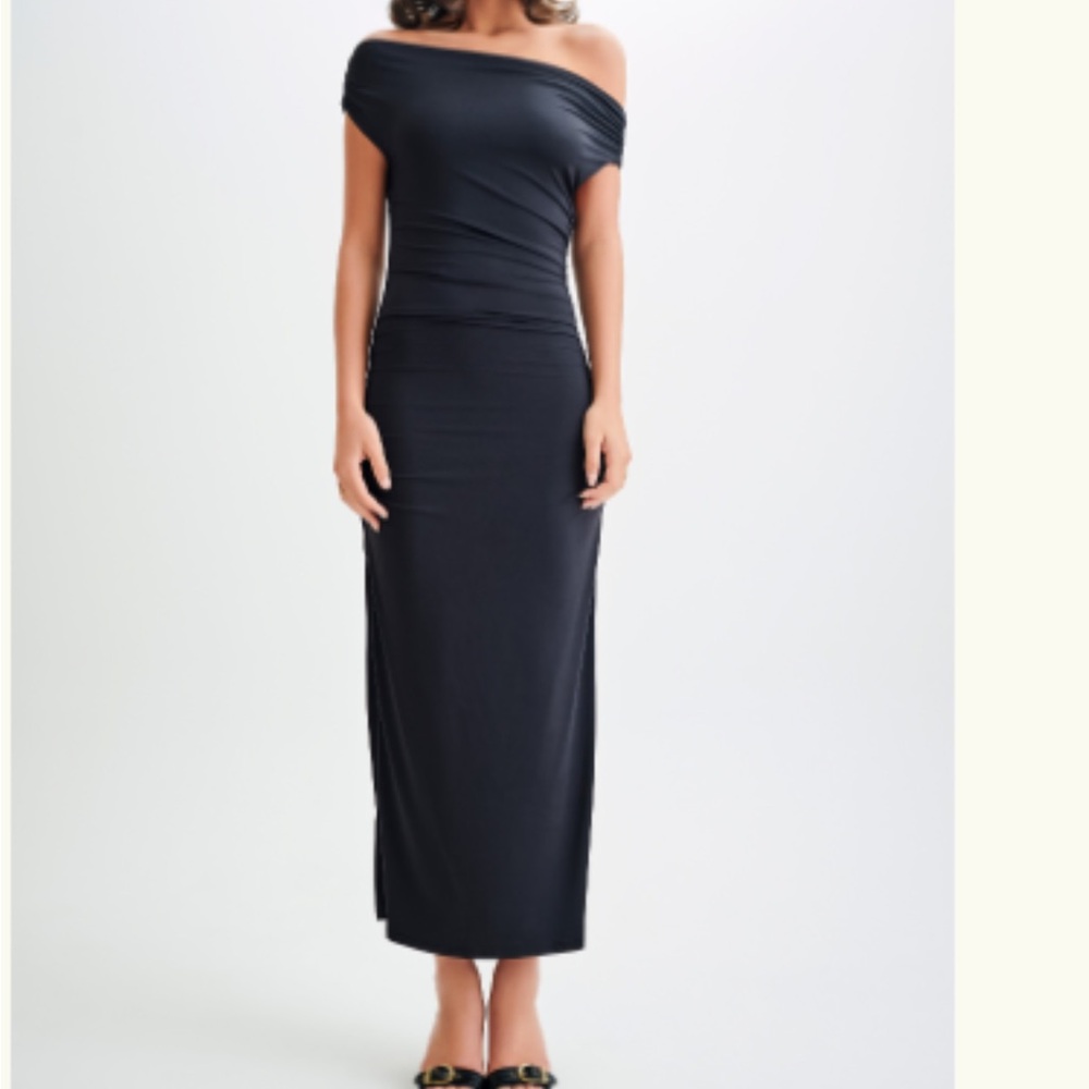 Black Maxi Meshki dress